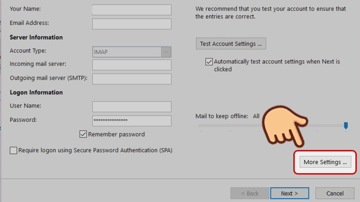 Cách xóa email tự động khỏi máy chủ