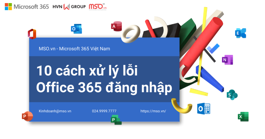 10 cách xử lý Office 365 Login Outlook bị lỗi