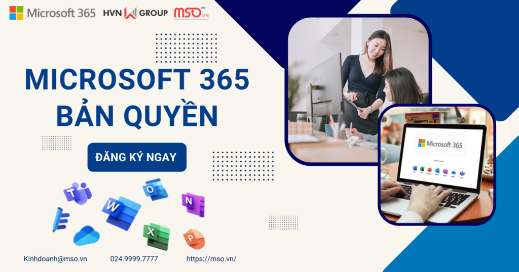 Đăng ký Microsoft 365 bản quyền