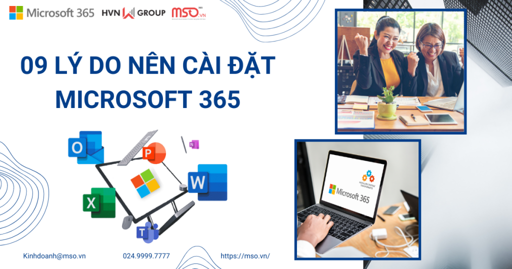 Cài đặt Microsoft 365 cho máy tính