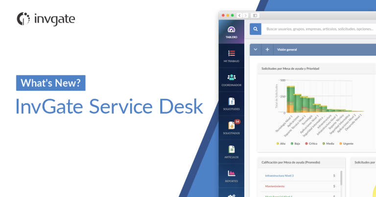 Invgate Service Desk - Phần mềm Helpdesk