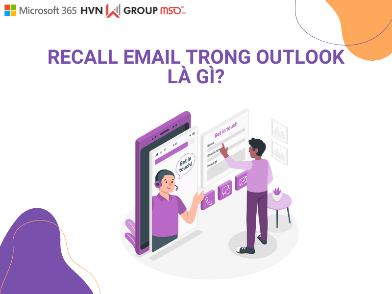 recall email trong outlook