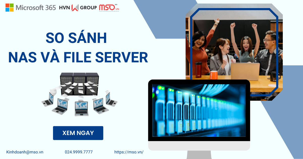so sánh nas và file server