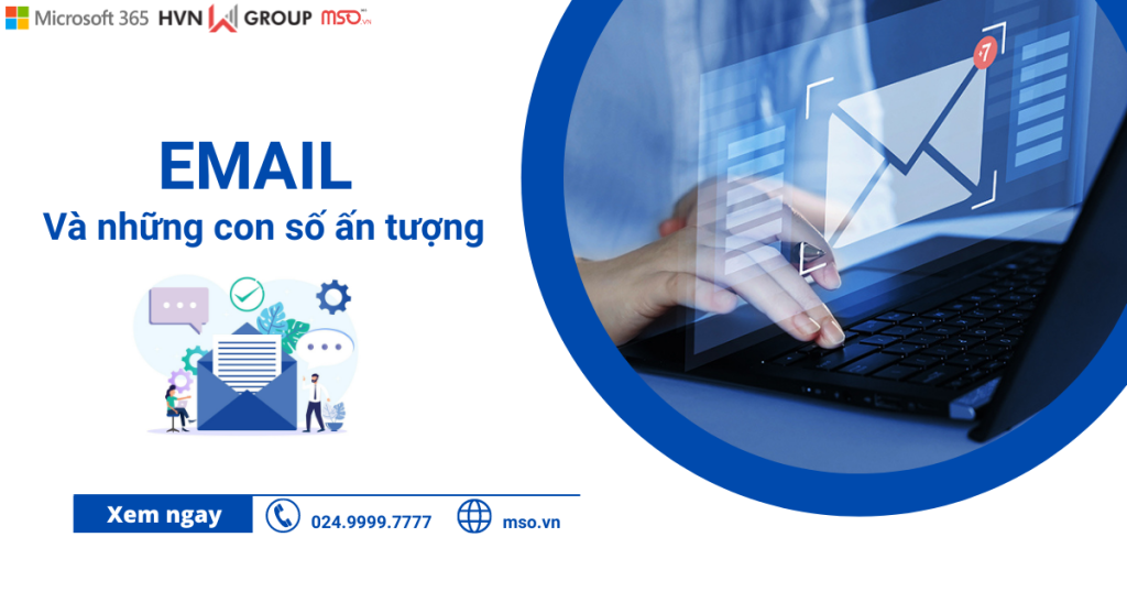email đăng ký và những con số ân tượng tính đến năm 2022