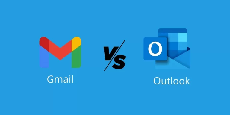 gmail và outlook