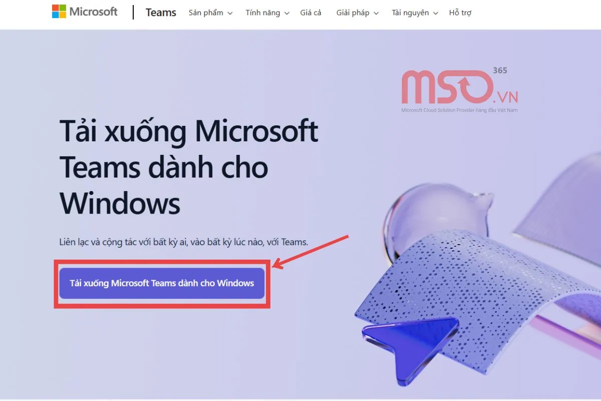 Cách tải Microsoft Team cho Mac, Windows