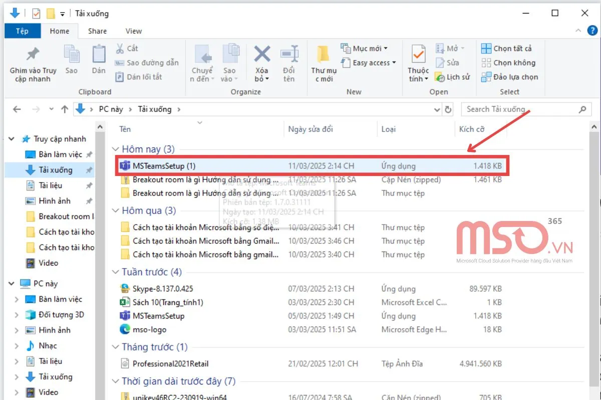 Cách tải Microsoft Team trên máy tính Windows và máy Mac