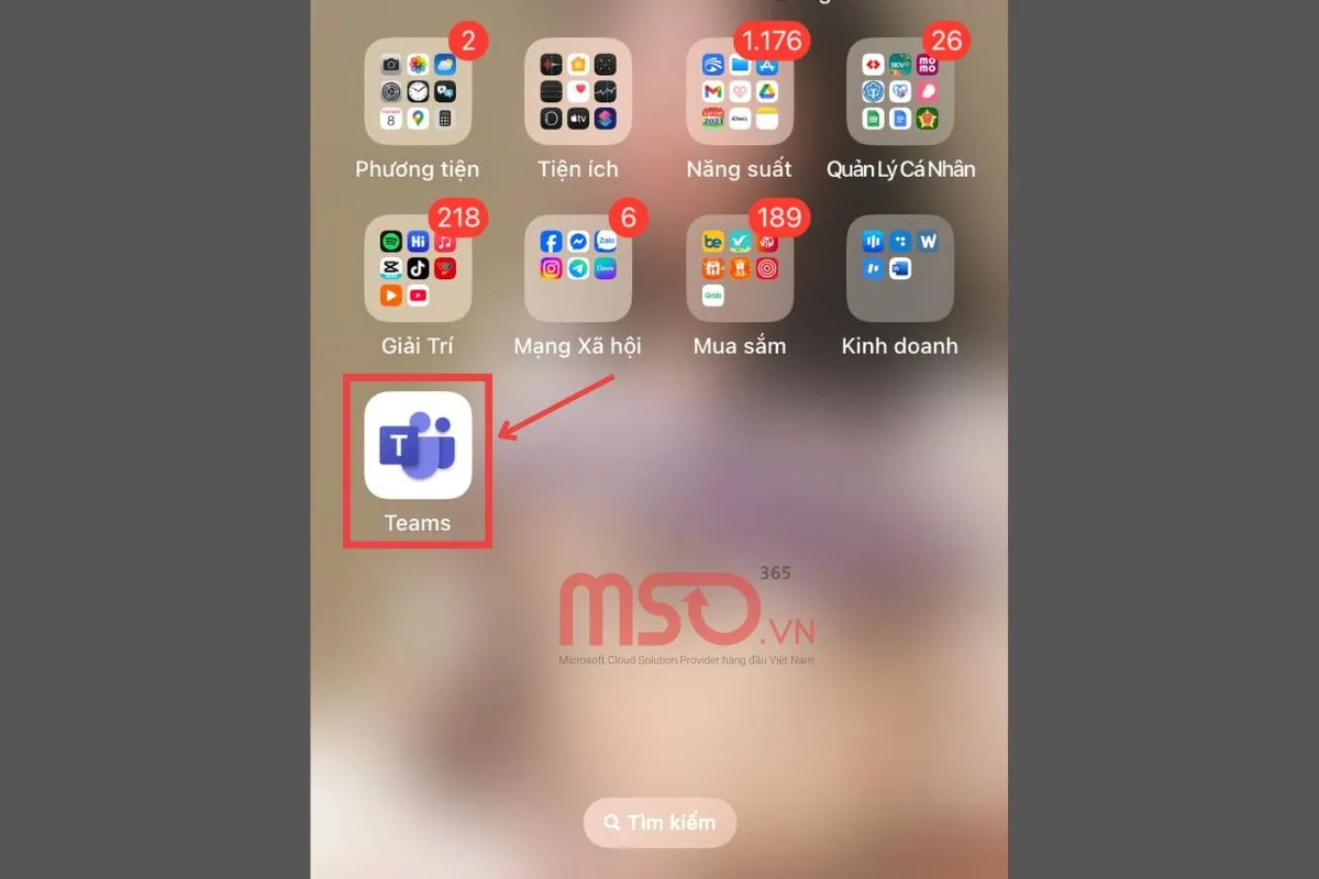 Cách tải phần mềm Microsoft Teams cho điện thoại di động