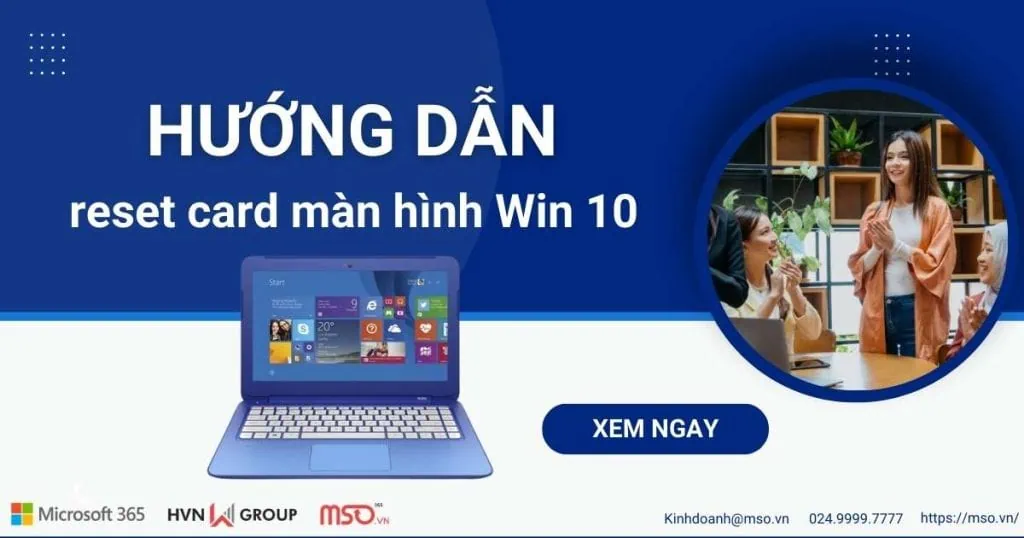 reset card màn hình