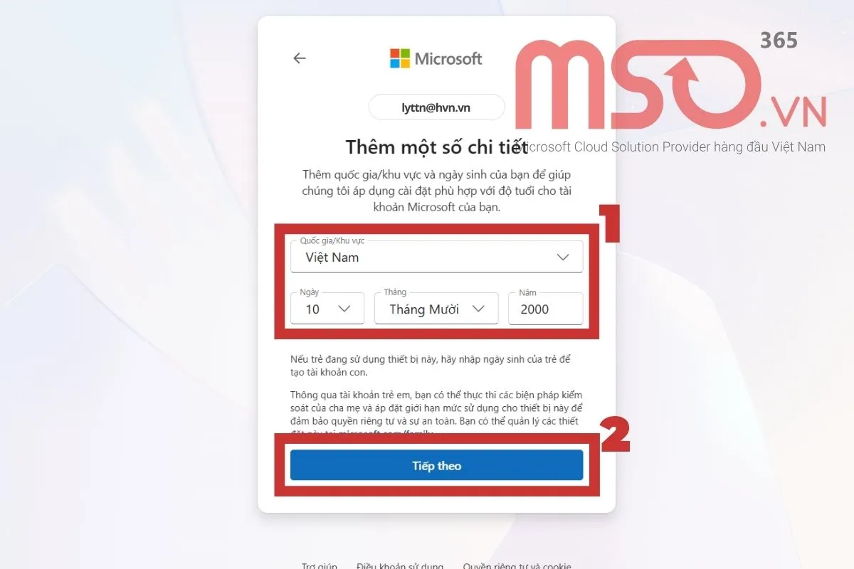 Hướng dẫn Microsoft Teams đăng ký chi tiết