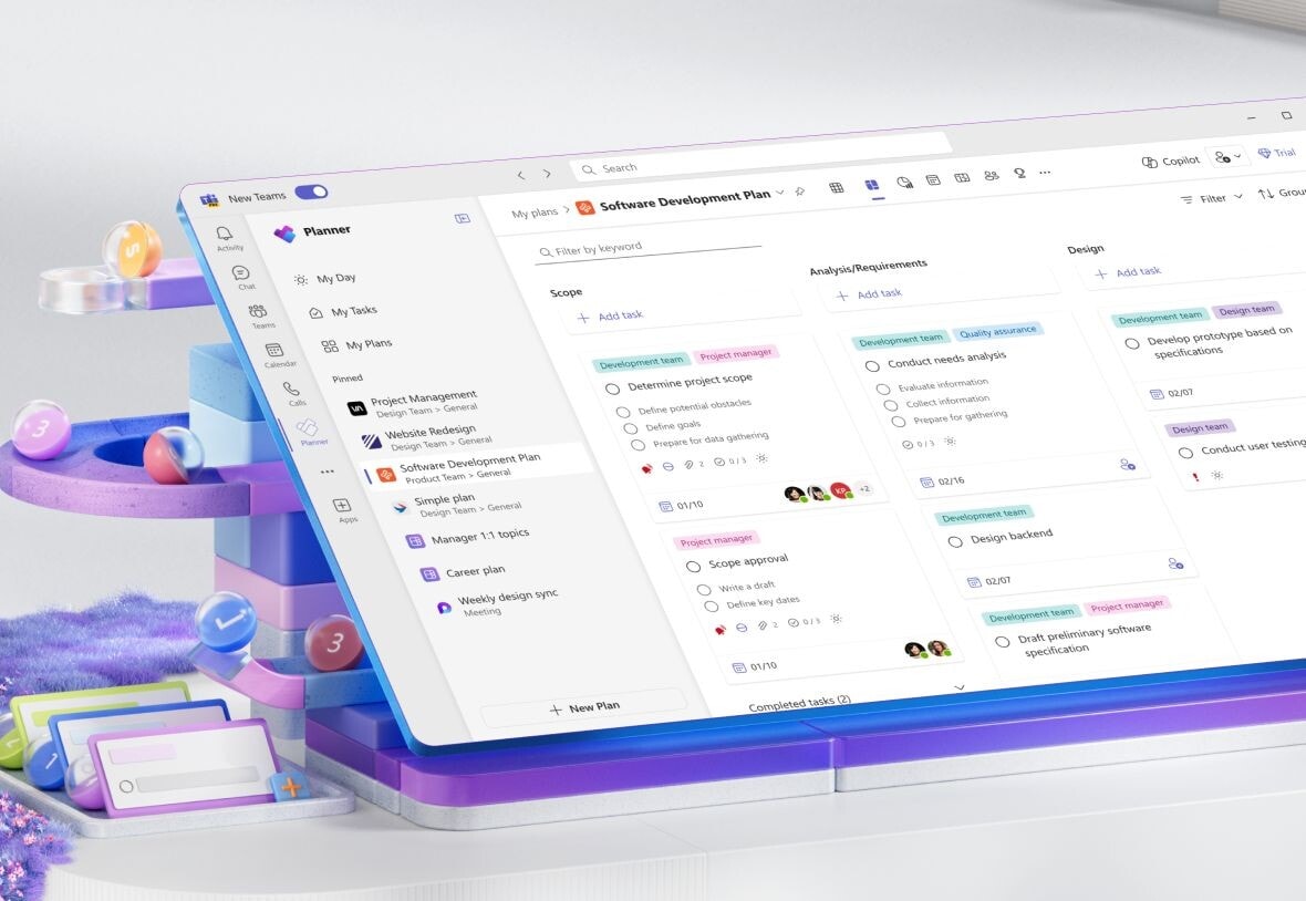 Tính năng nổi bật của Microsoft Planner là gì?