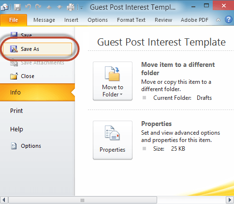 tạo outlook 365 email templates b2