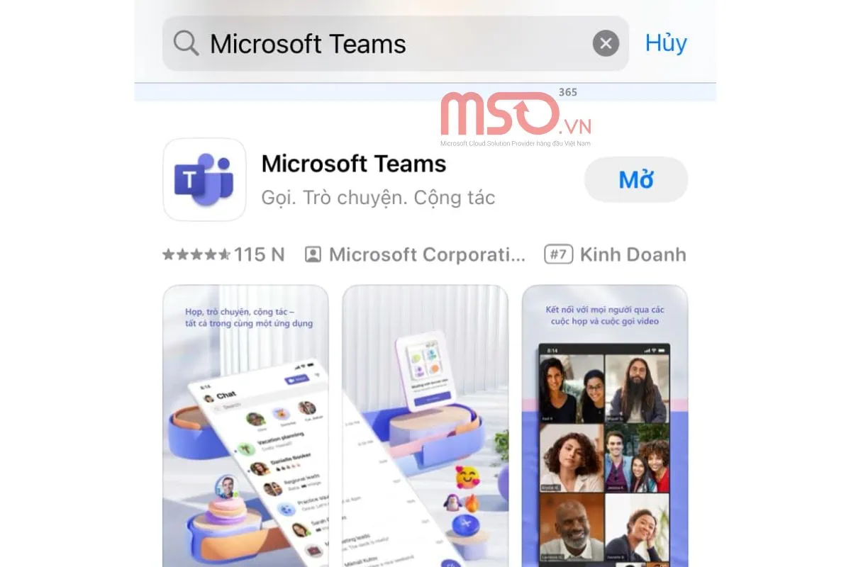 Cách đăng nhập Microsoft Team trên điện thoại nhanh chóng, chi tiết
