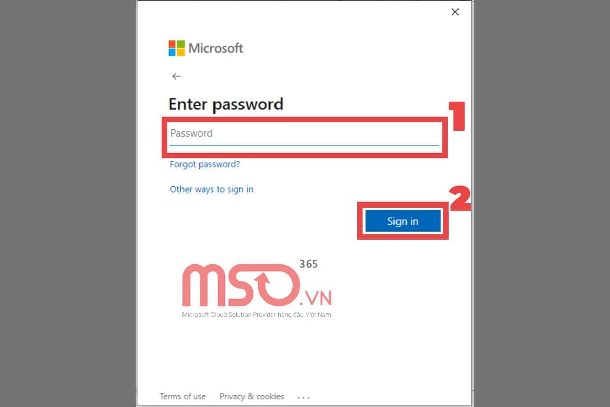 Hướng dẫn chi tiết 02 cách đăng nhập Office 365 trên máy tính