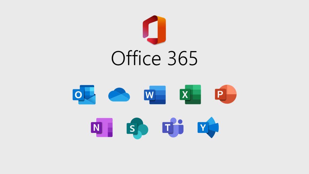 Các ứng dụng có trong bộ Office 365