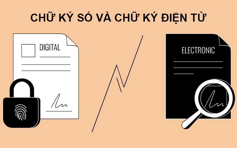Phân biệt chữ ký điện tử và chữ ký số chuyên nghiệp