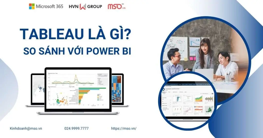tableau so sánh với power bi