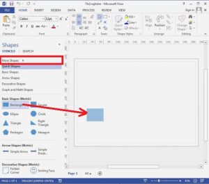 Hướng dẫn sử dụng Visio: cách tạo bản vẽ