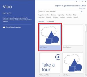 Hướng dẫn sử dụng Visio: cách tạo bản vẽ