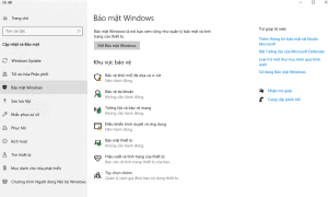 Sử dụng Virus & threat protection trên Windows Security