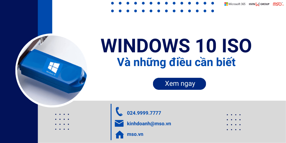 windows 10 iso và những điều cần biết