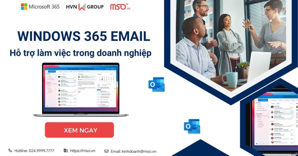 windows 365 email