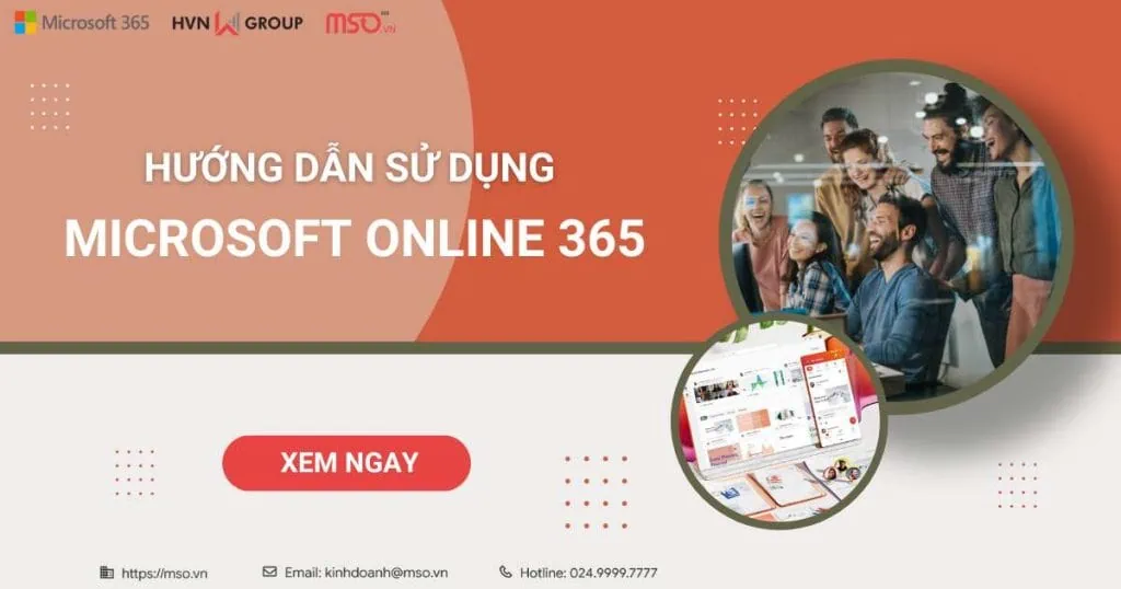 hướng dẫn sử dụng microsoft online 365