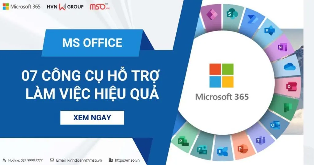 07 công cụ của ms office