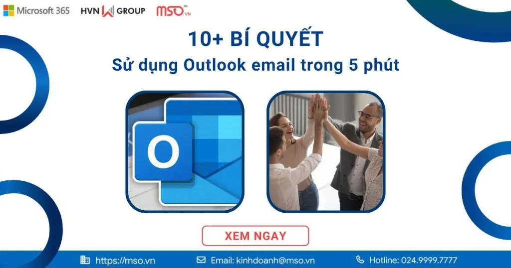 bí quyết dùng outlook email