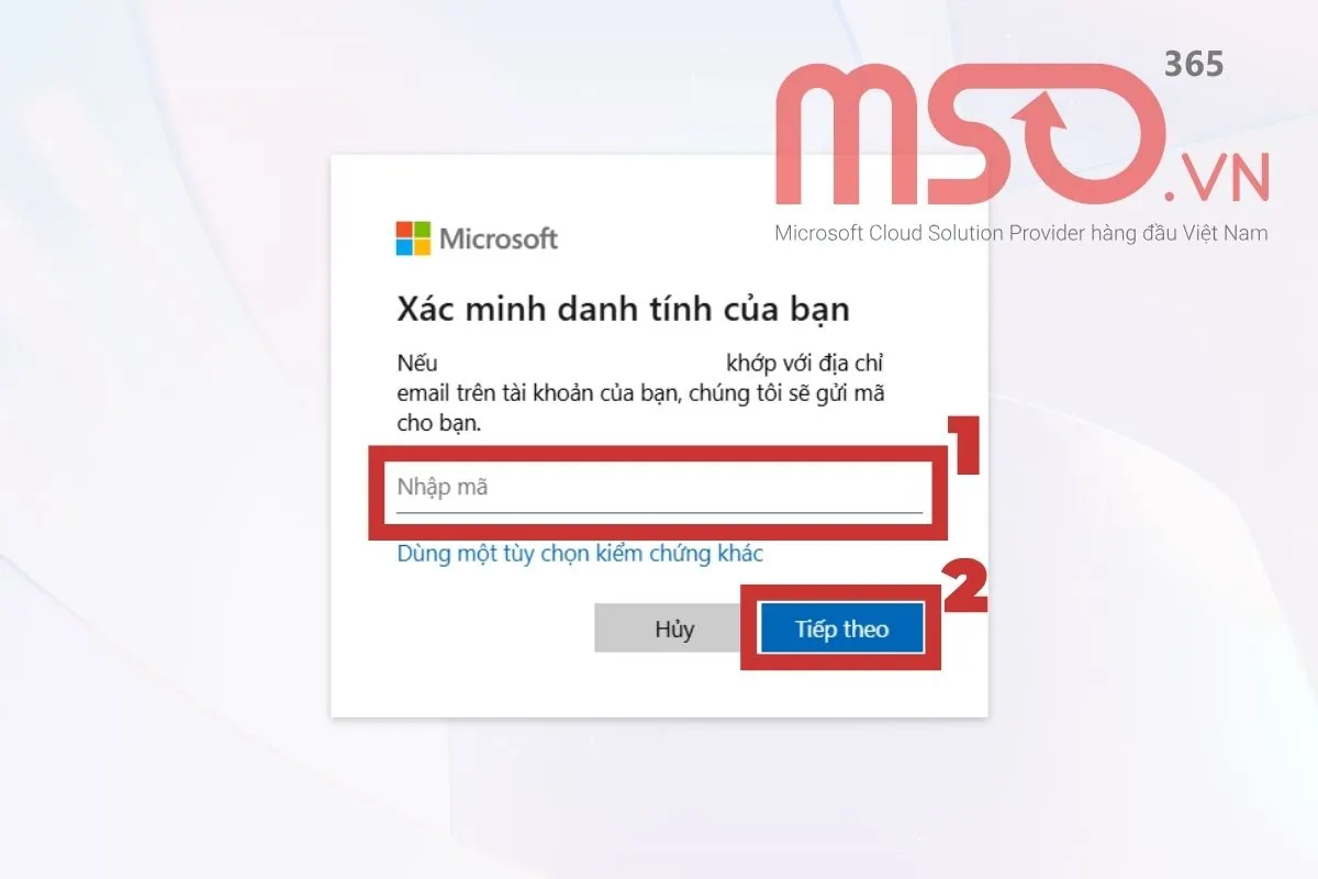 Cách đổi mật khẩu Microsoft khi đã quên mật khẩu