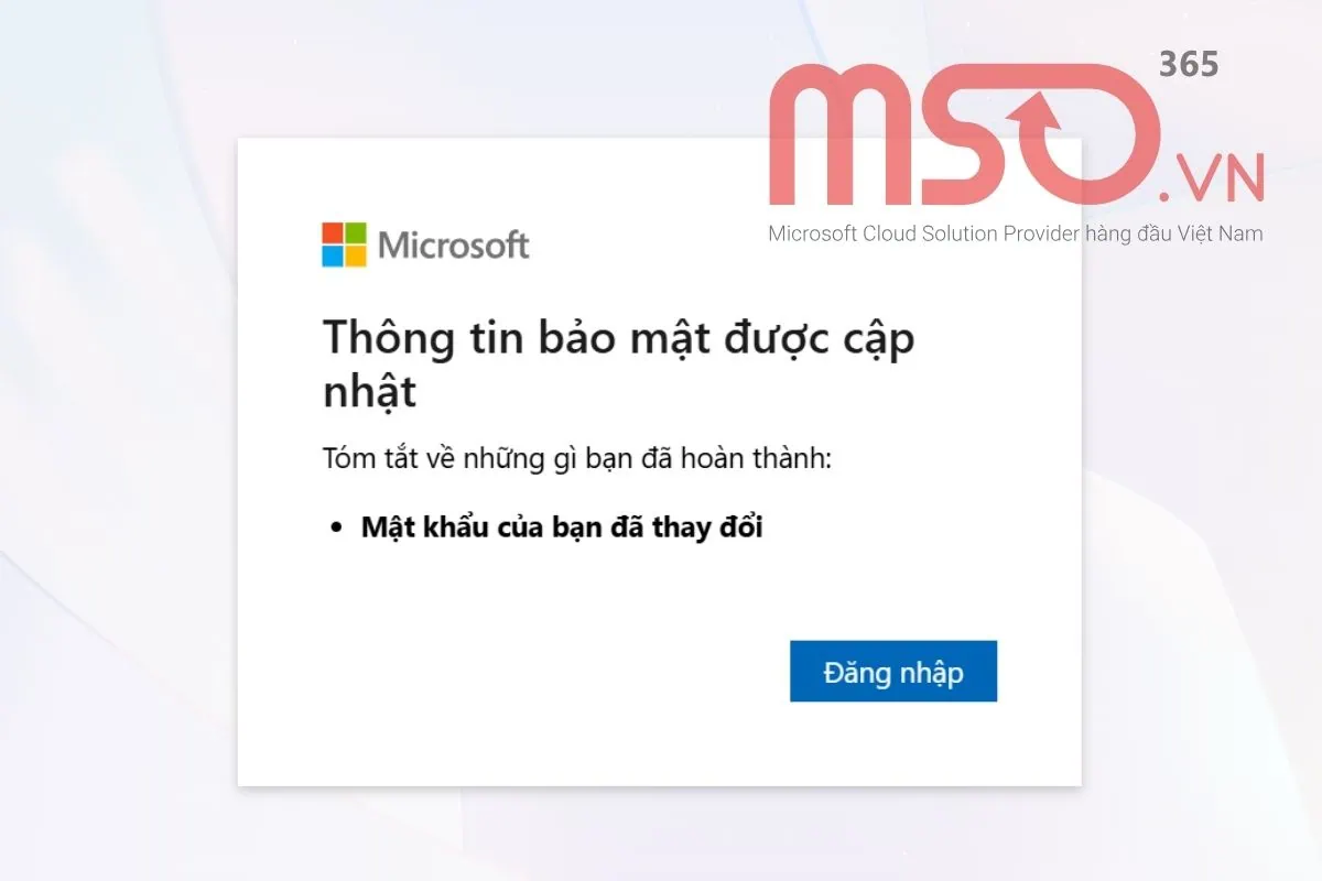 Cách đổi mật khẩu Microsoft khi đã quên mật khẩu
