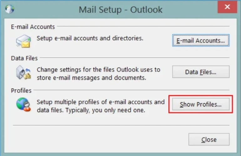 cài đặt email outlook