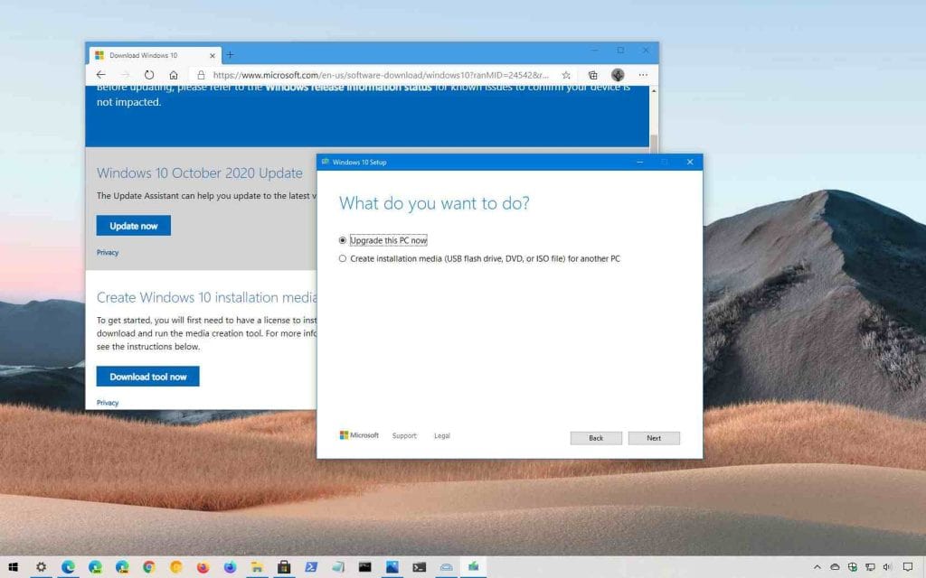 Lưu ý trước khi cài đặt Media Creation Tool Windows 10