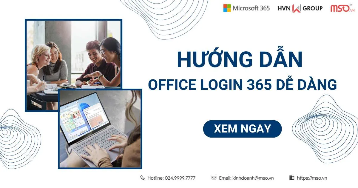 office 365 login dễ dàng