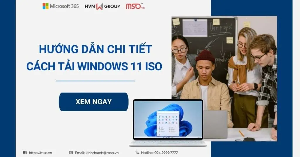 cách tải windows 11 iso mới nhất
