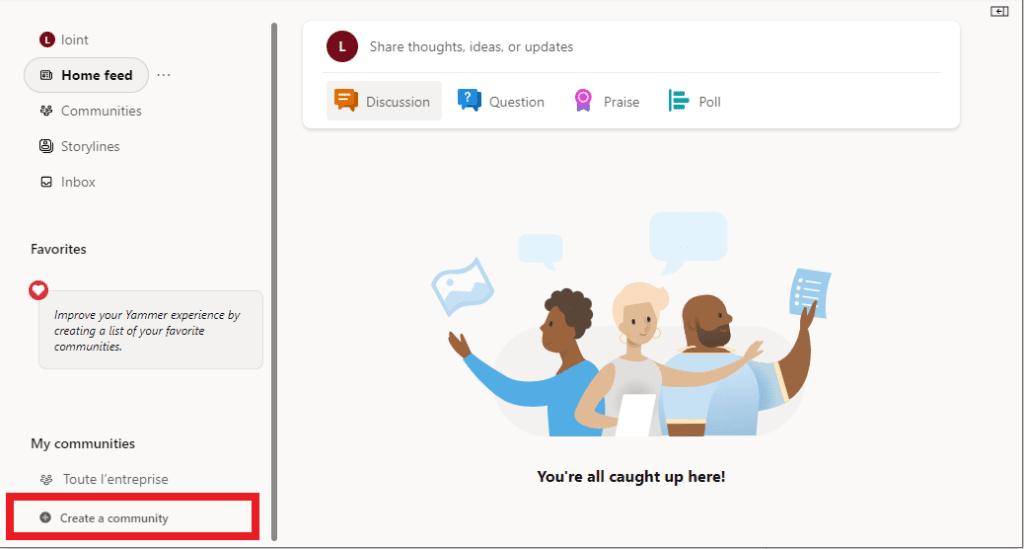 Hướng dẫn tạo nhóm trên yammer