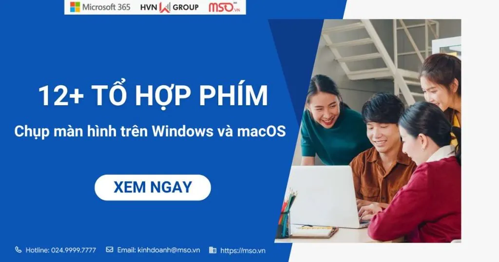 tổ hợp phím chụp màn hình