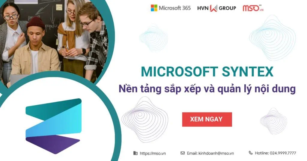 microsoft syntex sắp xếp và quản lý