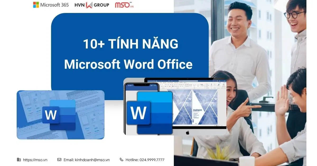 10 tính năng microsoft word office
