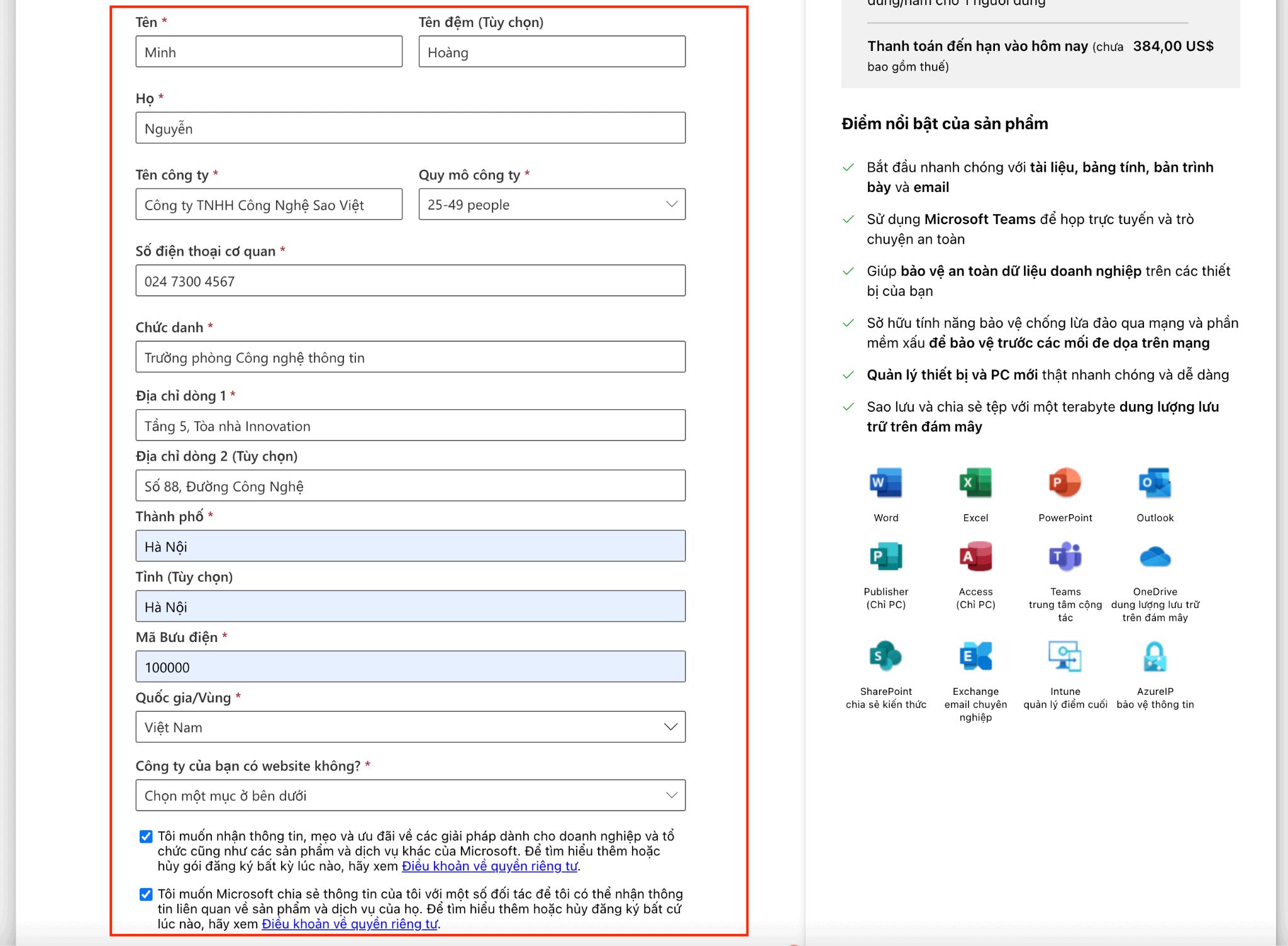 Cách mua Microsoft 365 bản quyền trực tiếp với hãng