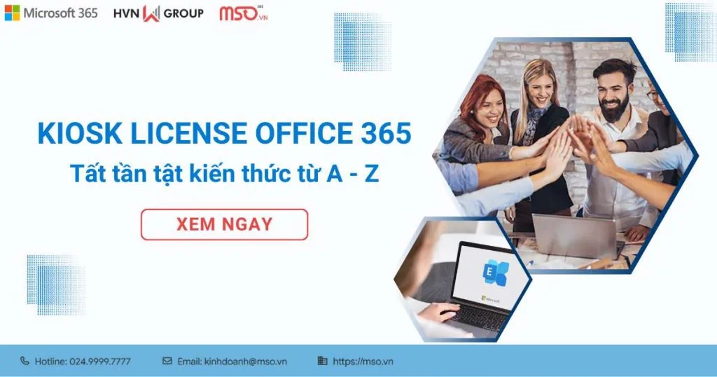 kiosk license office 365
