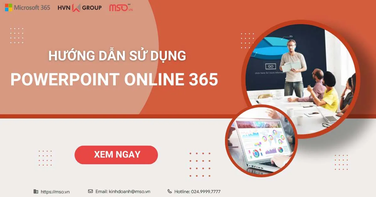 sử dụng powerpoint online 365