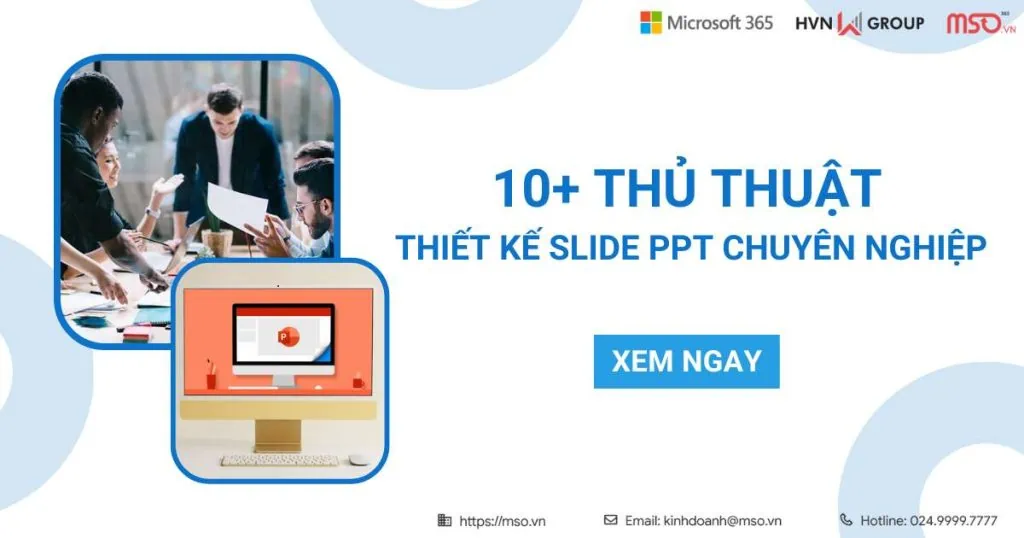 10 thủ thuật thiết kế slide powerpoint