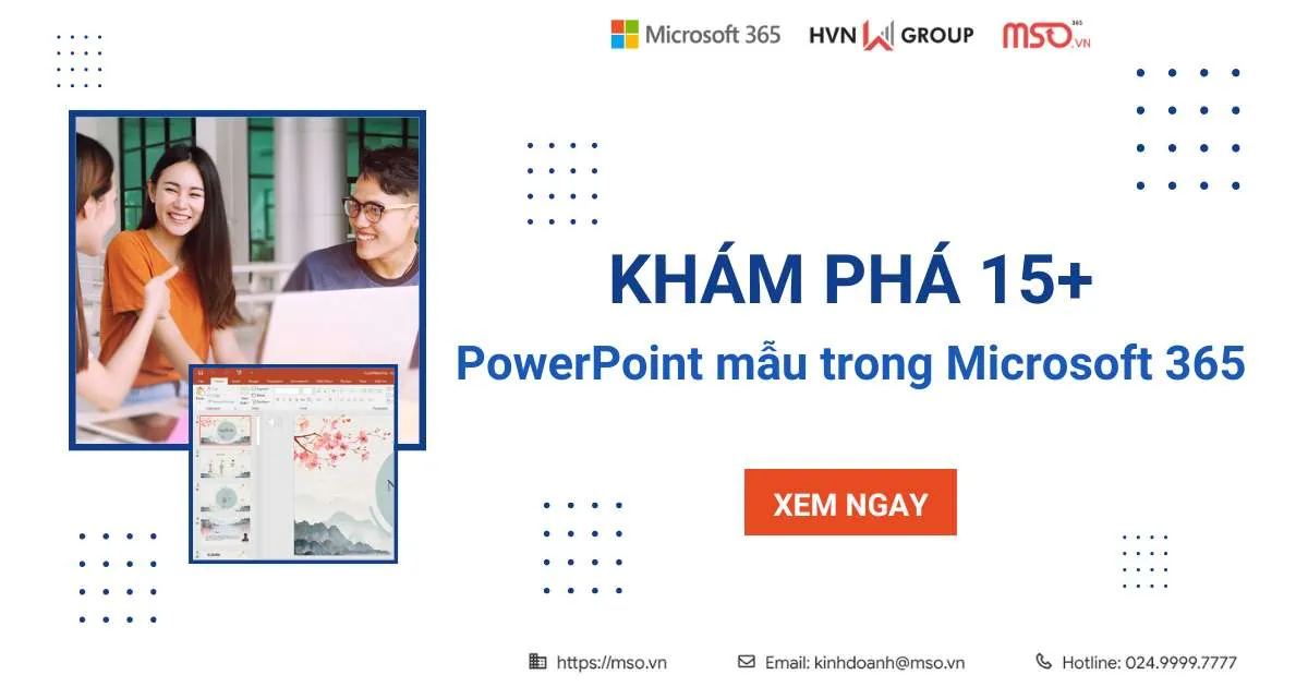 15 powerpoint mẫu microsoft 365