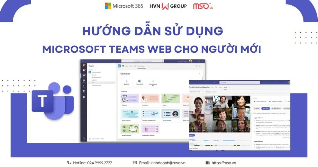 hướng dẫn sử dụng microsoft teams web
