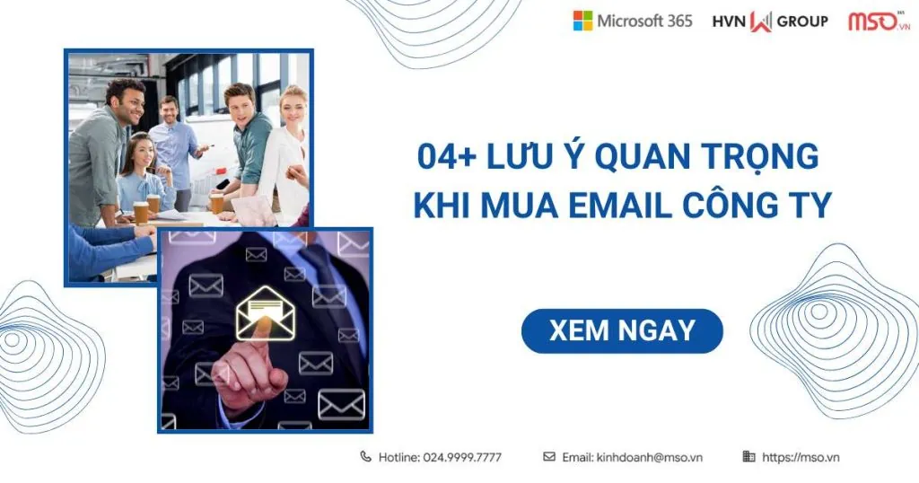 lưu ý khi mua email công ty