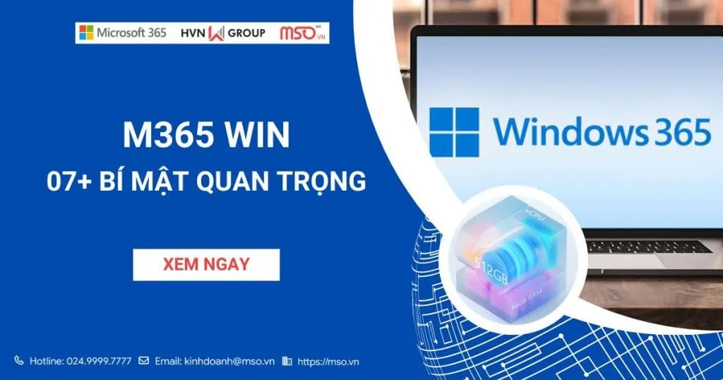 m365 win và 07 bí mật cần biết
