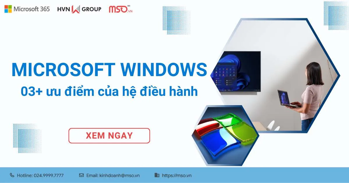microsoft windows 03 ưu điểm nổi bật