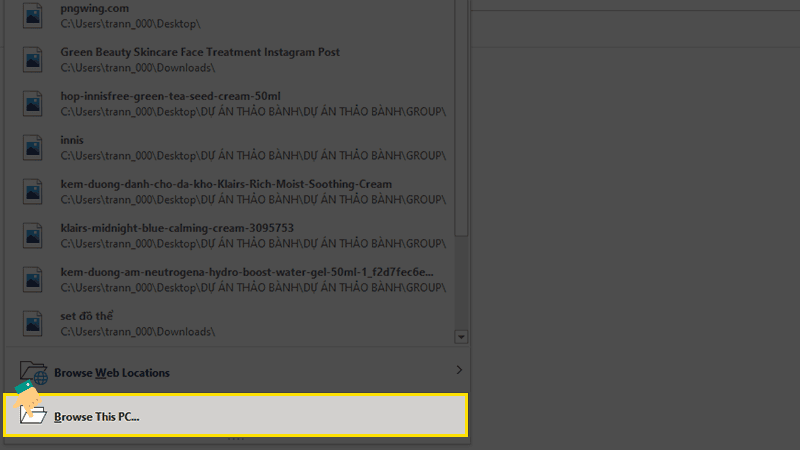 Cách đính kèm email trong Outlook trên máy tính