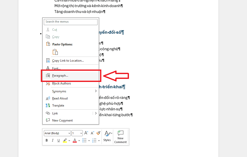 Xóa trang trong Word bị thừa ở cuối tệp tin